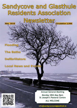May 2018 Newsletter Circulation 2,500