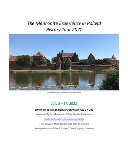 Seeing Poland Through Mennonite Eyes