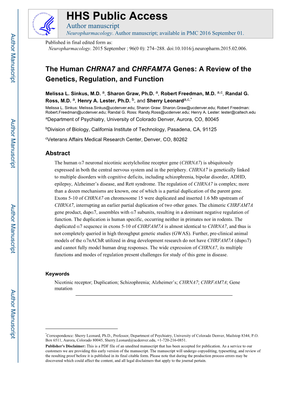 HHS Public Access Author Manuscript