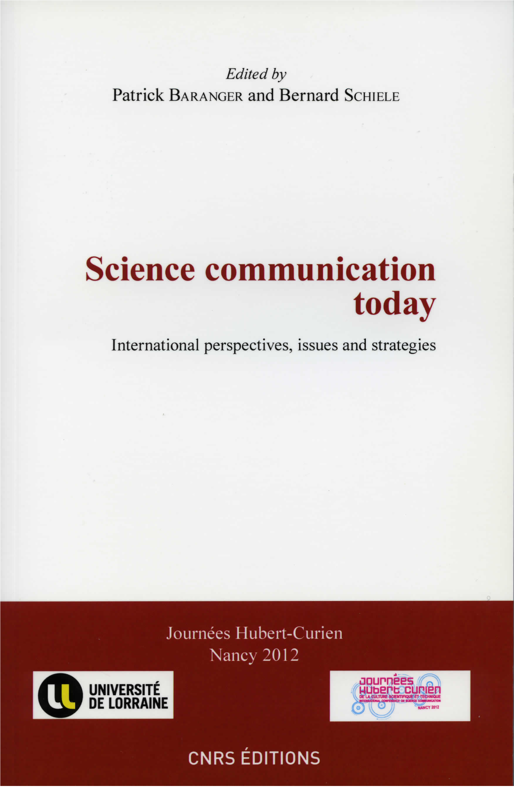 Science Communication Today