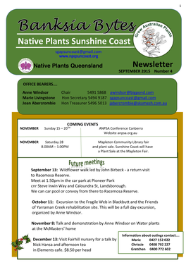 Native Plants Sunshine Coast