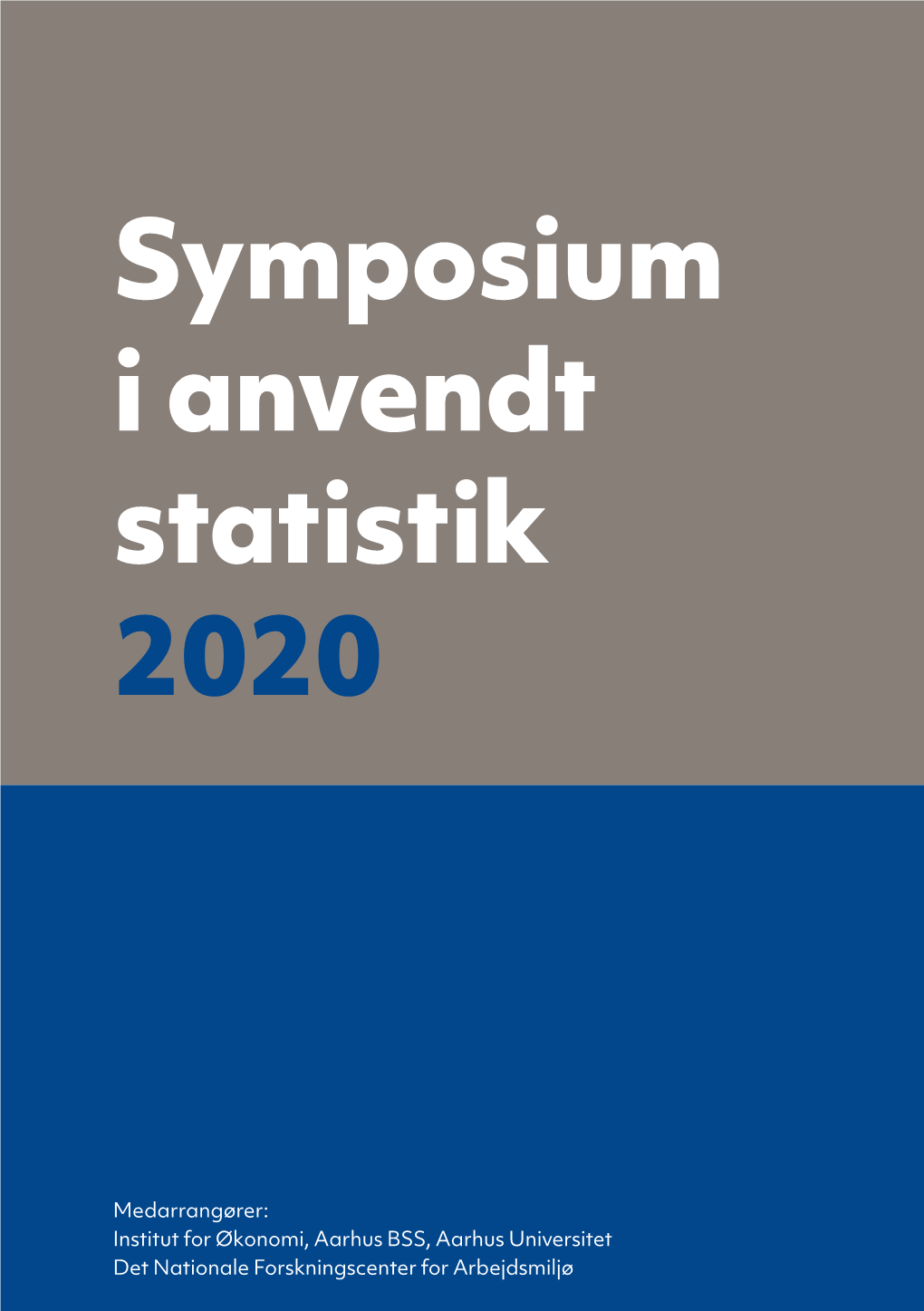 Symposium I Anvendt Statistik 2020