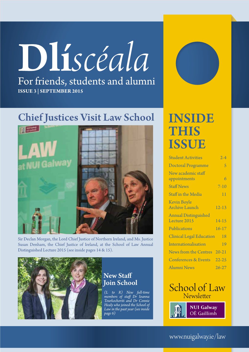 School of Law Newsletter 2015