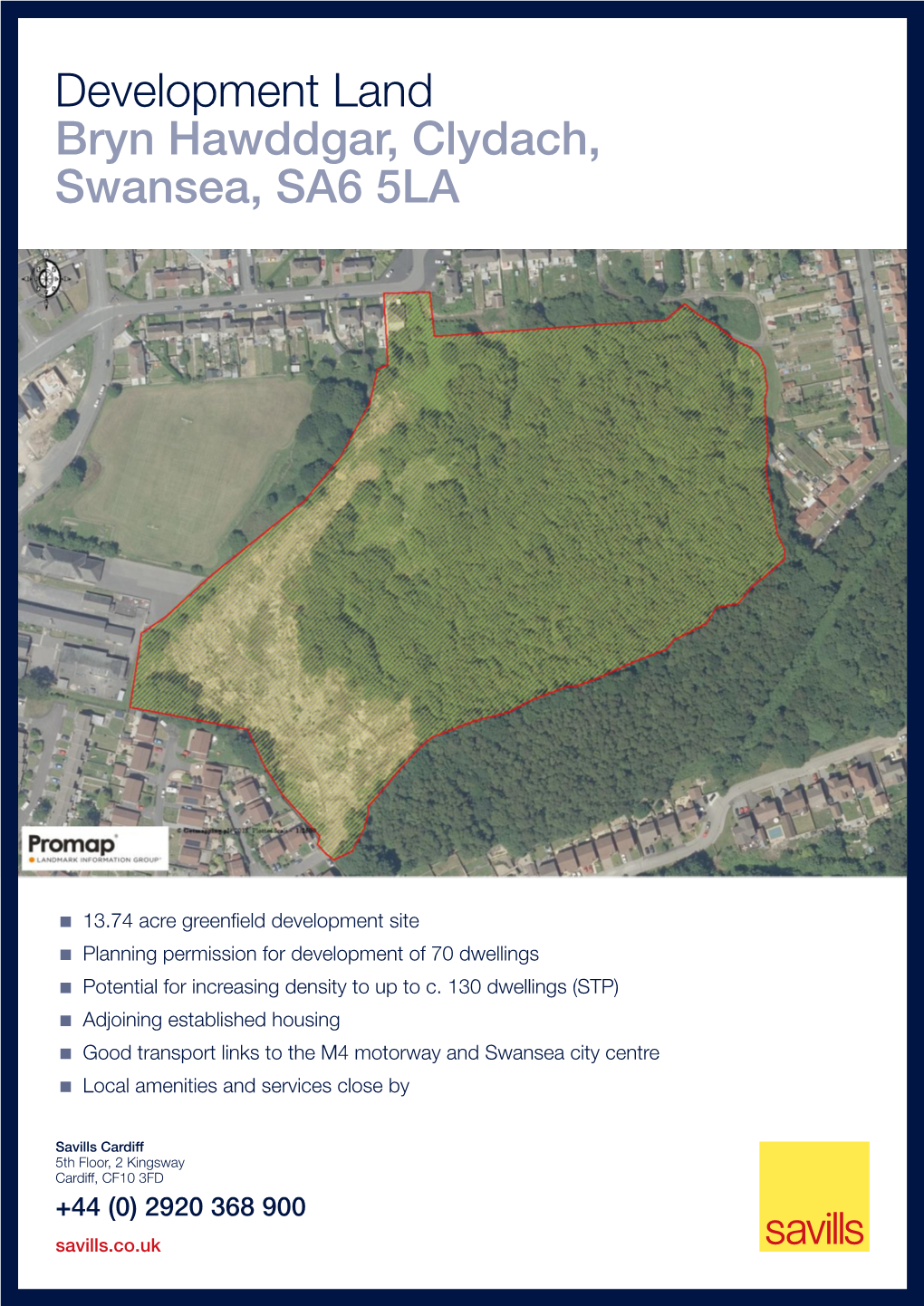 Development Land Bryn Hawddgar, Clydach, Swansea, SA6 5LA