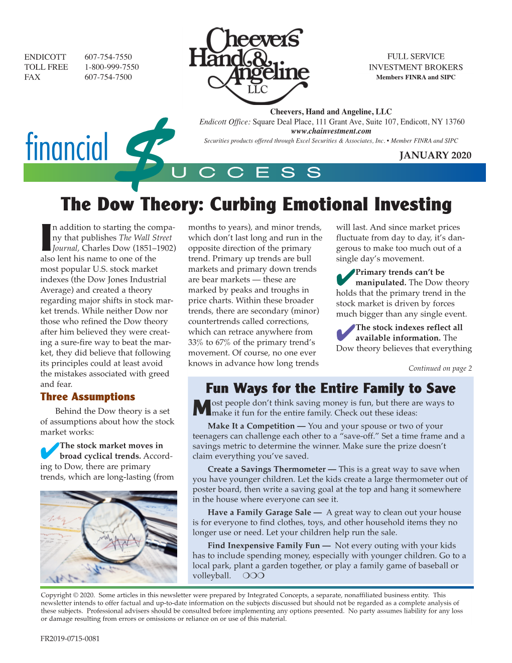 The Dow Theory: Curbing Emotional Investing