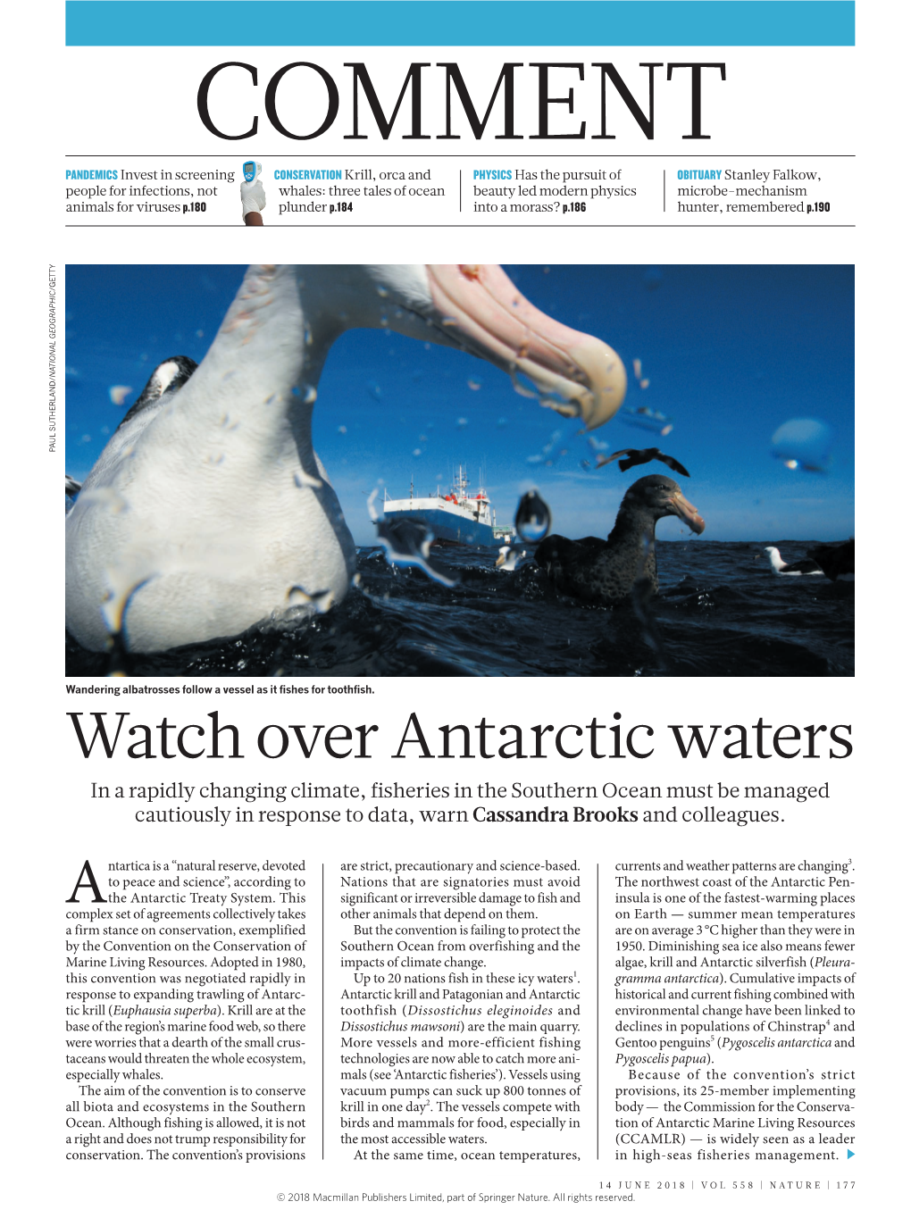 Watch Over Antarctic Waters