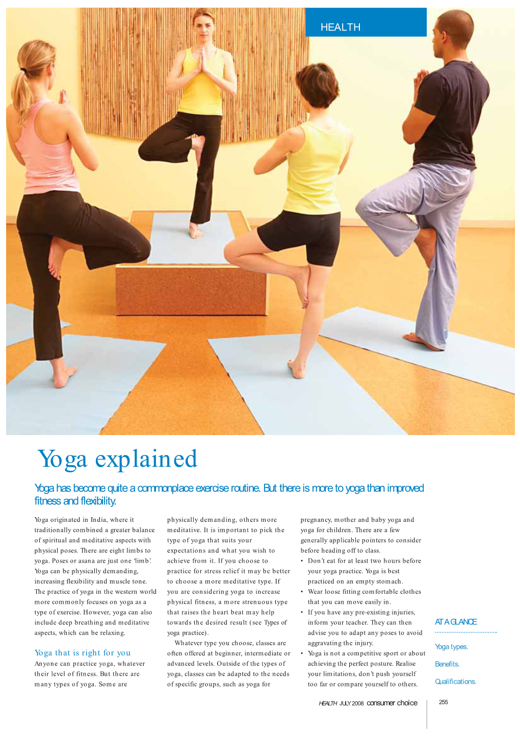 Yoga Explained Yoga Has Become Quite a Commonplace Exercise Routine