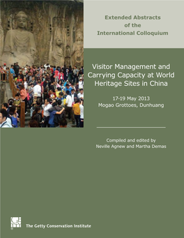 Visitor Management and Carrying Capacity at World Heritage Sites in China