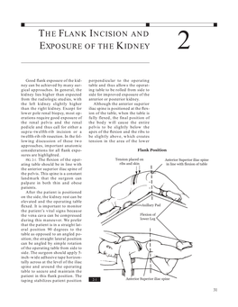 The Flank Incision and Exposure of the Kidney 2