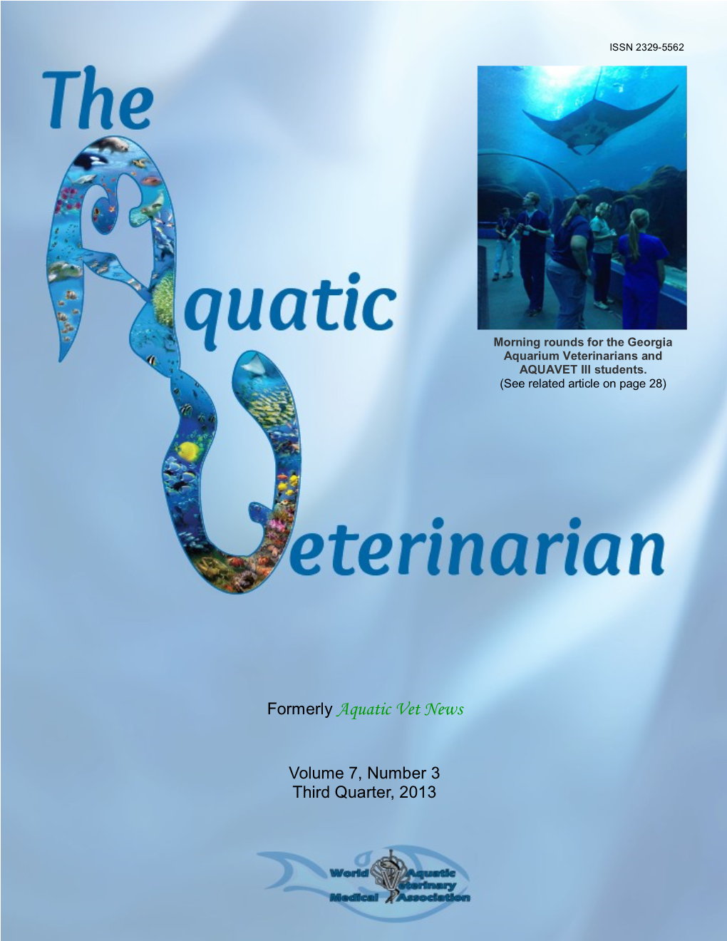 The Aquatic Veterinarian 2013 7(3)