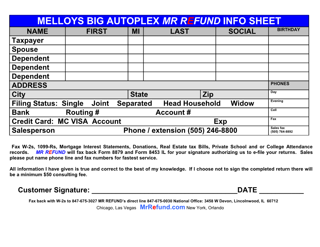 Top Ten Reasons Why Car Dealers Love Mr Refund