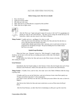 Altar Boy Manual