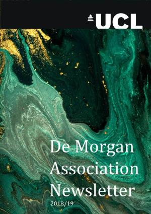 De Morgan Newsletter 2018