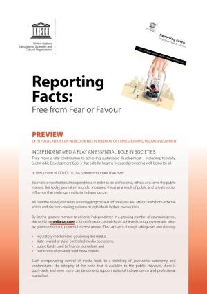 Reporting Facts: Free from Fear Or Favour