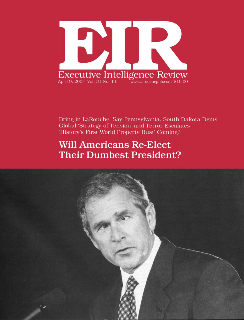 Executive Intelligence Review, Volume 31, Number 14, April 9, 2004