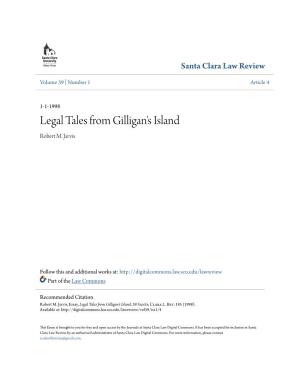 Legal Tales from Gilligan's Island Robert M