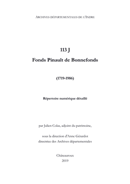 113-J-Fonds-Pinault-De-Bonnefonds-Instrument-De-Recherche Doc.Pdf