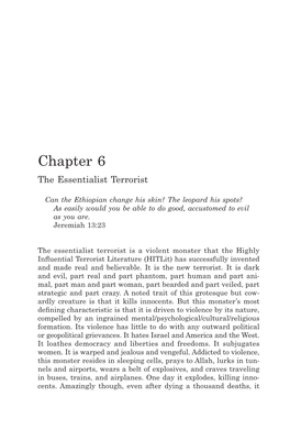 Chapter 6 the Essentialist Terrorist