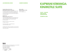 Kapwani Kiwanga: Kinjiketile Suite