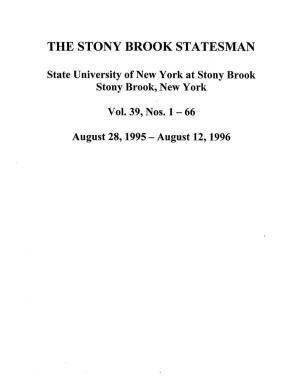 The Stony Brook Statesman