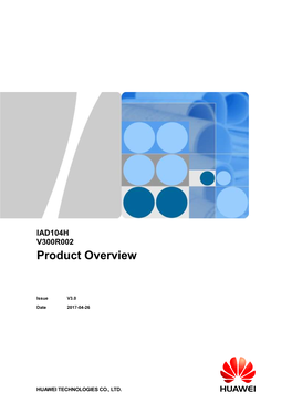 Huawei IAD104H Product Overview.Pdf