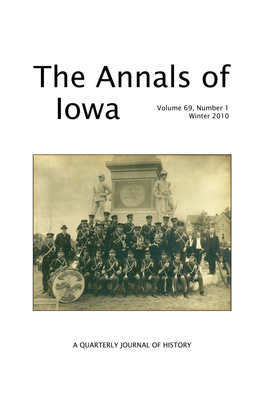 The Annals of Iowa Volume 69, Number 1
