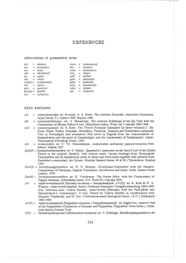 Page 1 REFERENCES Abbreviations of Grammatical Terms ! Abl