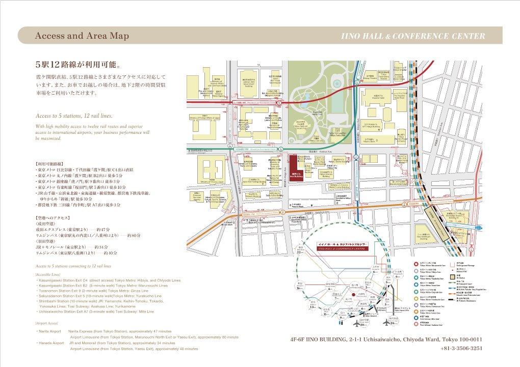 Access and Area Map