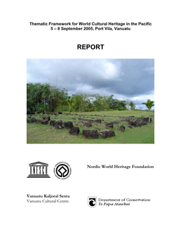 Report on “Thematic Framework For