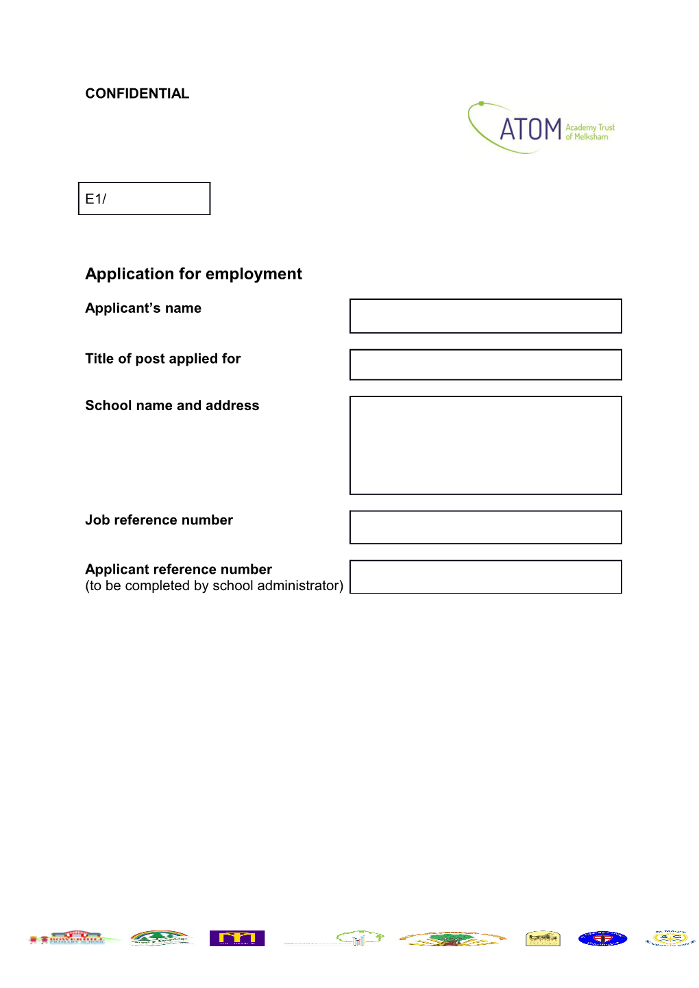 Guidance for Completion of the Application for Employment Form s1