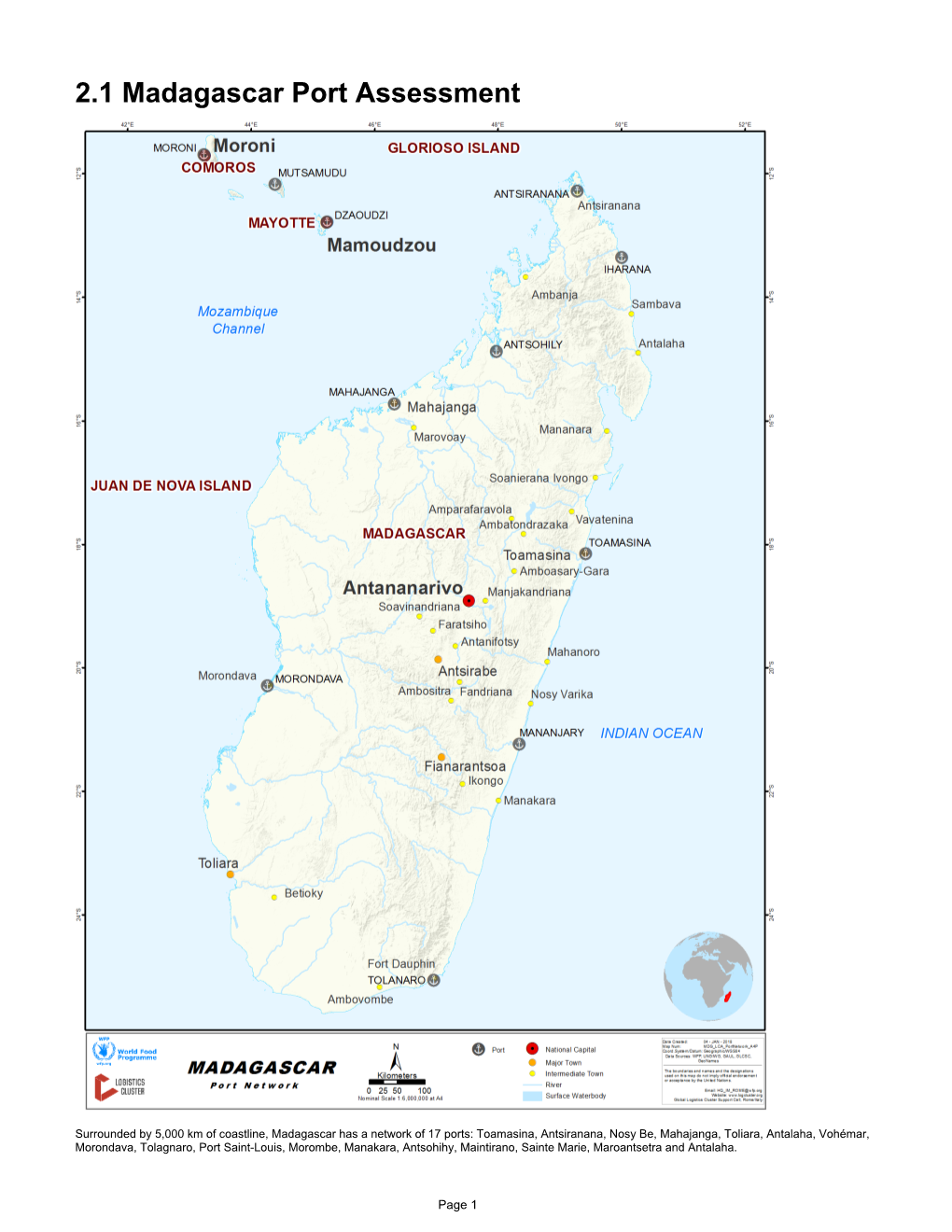 2.1 Madagascar Port Assessment