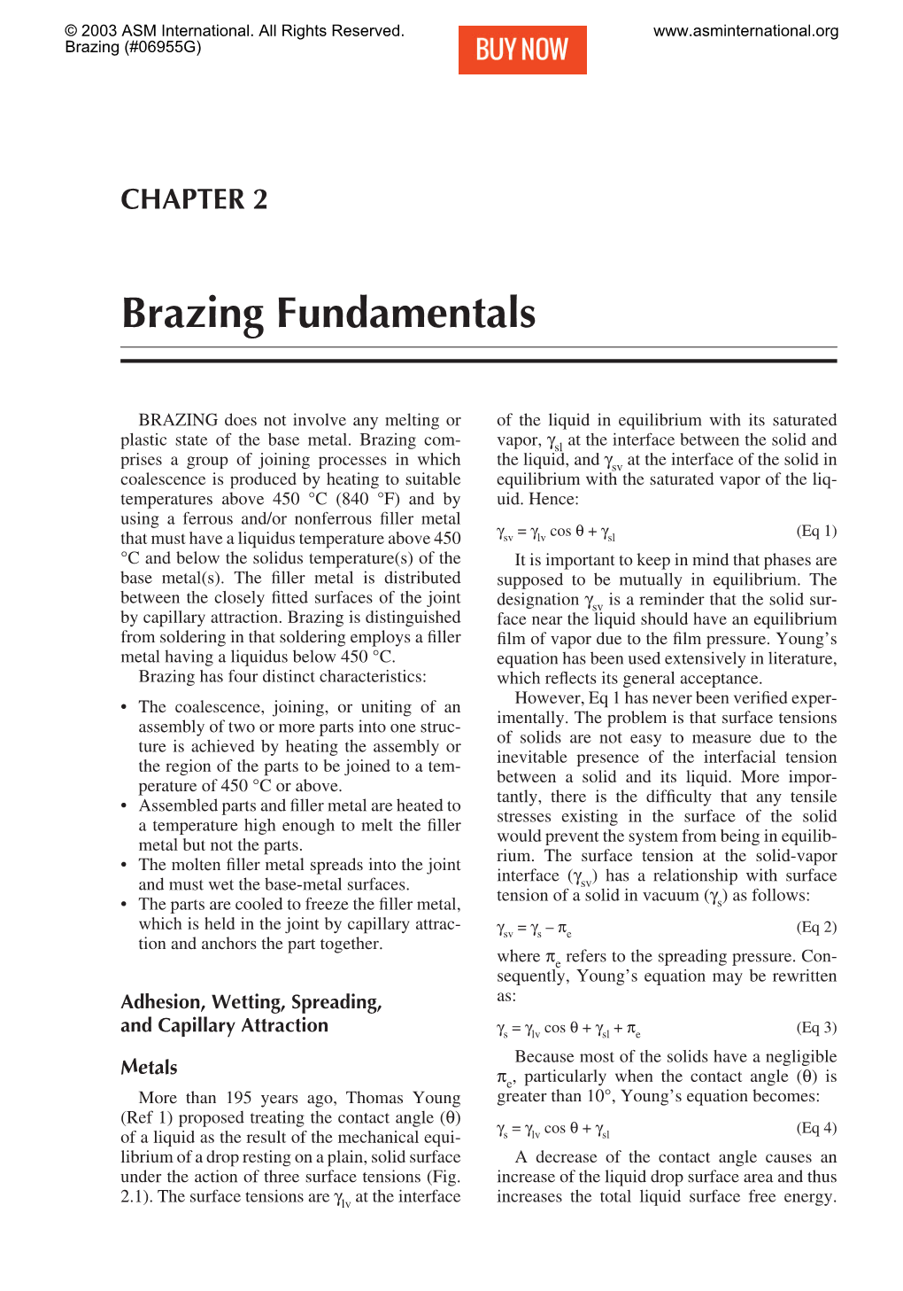 Brazing Fundamentals