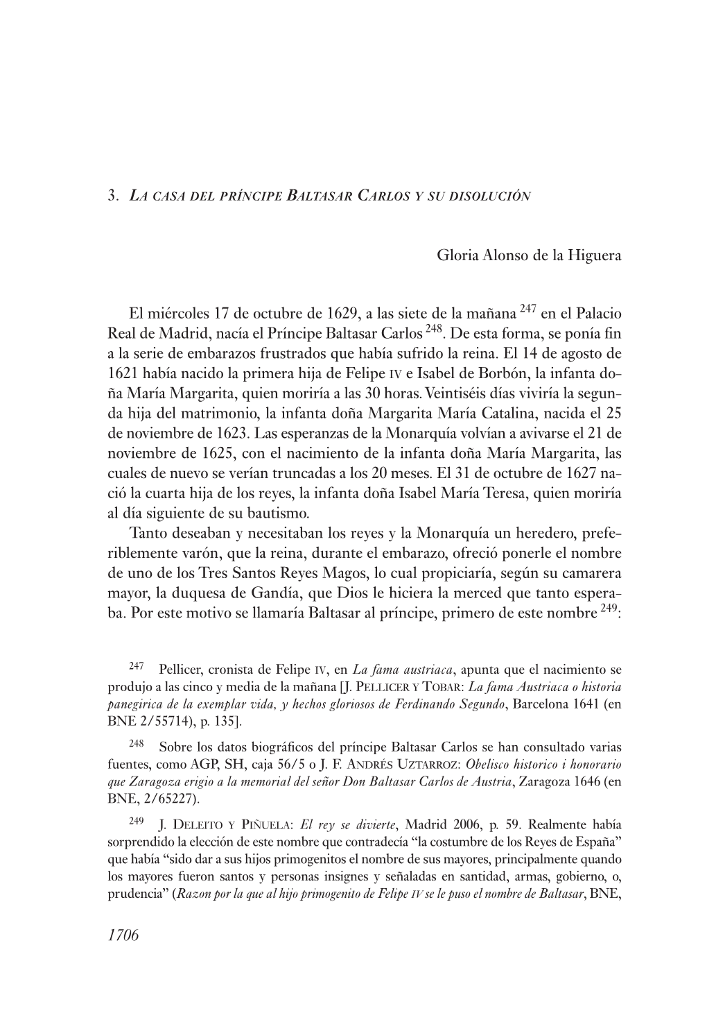 Gloria Alonso De La Higuera El Miércoles 17 De Octubre De 1629, A