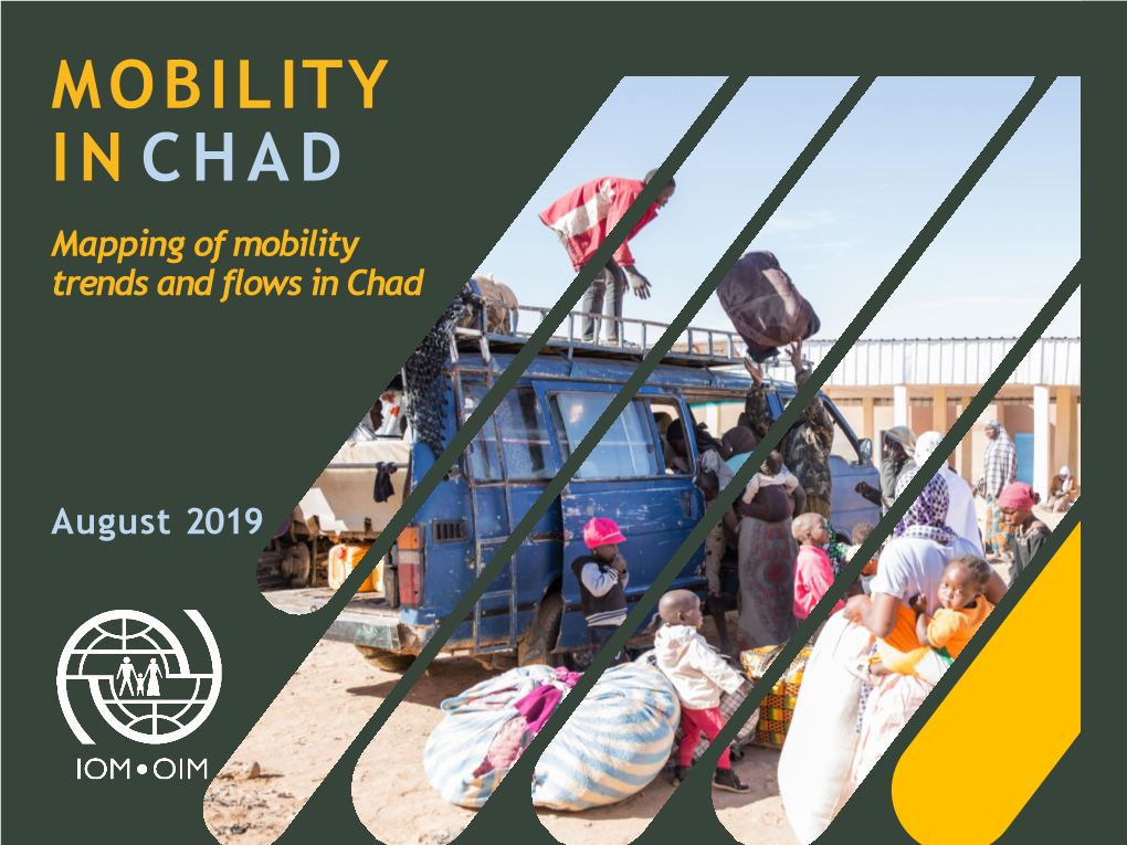Mobility in Chad• August 2019