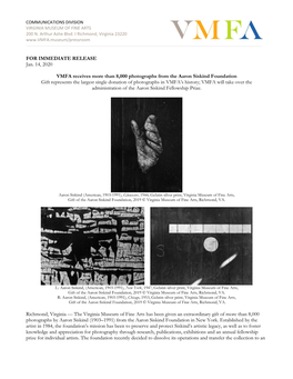 Download the Aaron Siskind Press Release
