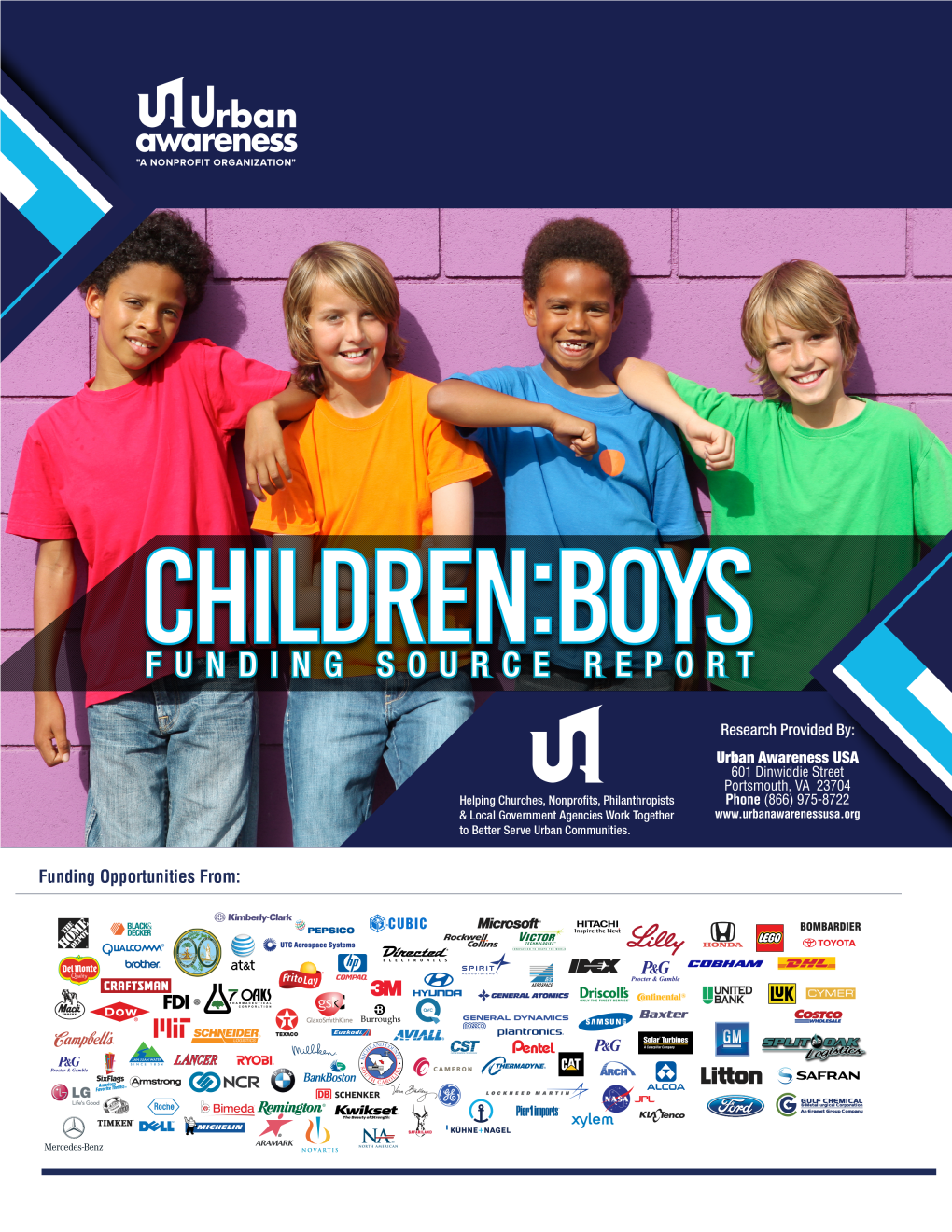 Children - Boys Funding Source Report 1 TABLE of CONTENTS