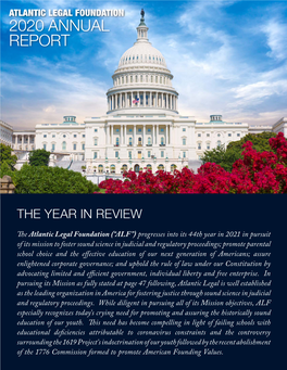 2020 Annual Report Is Now Available