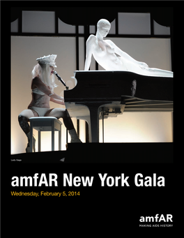 Amfar New York Gala Wednesday, February 5, 2014