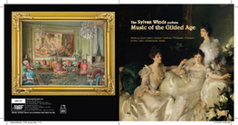 Music of the Gilded Age Music of the Gilded