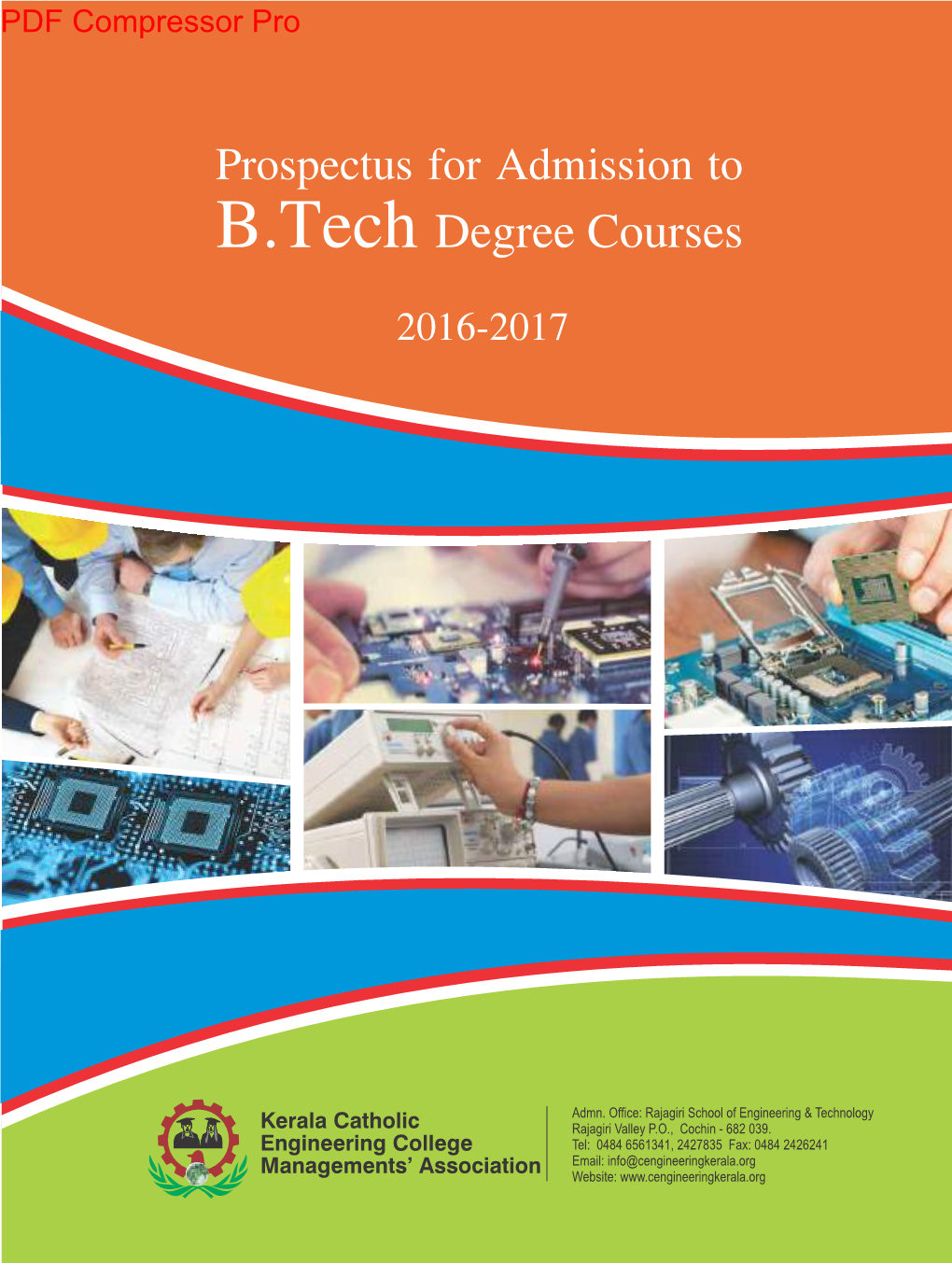 Prospectus for Admission to B.Tech Degree Courses