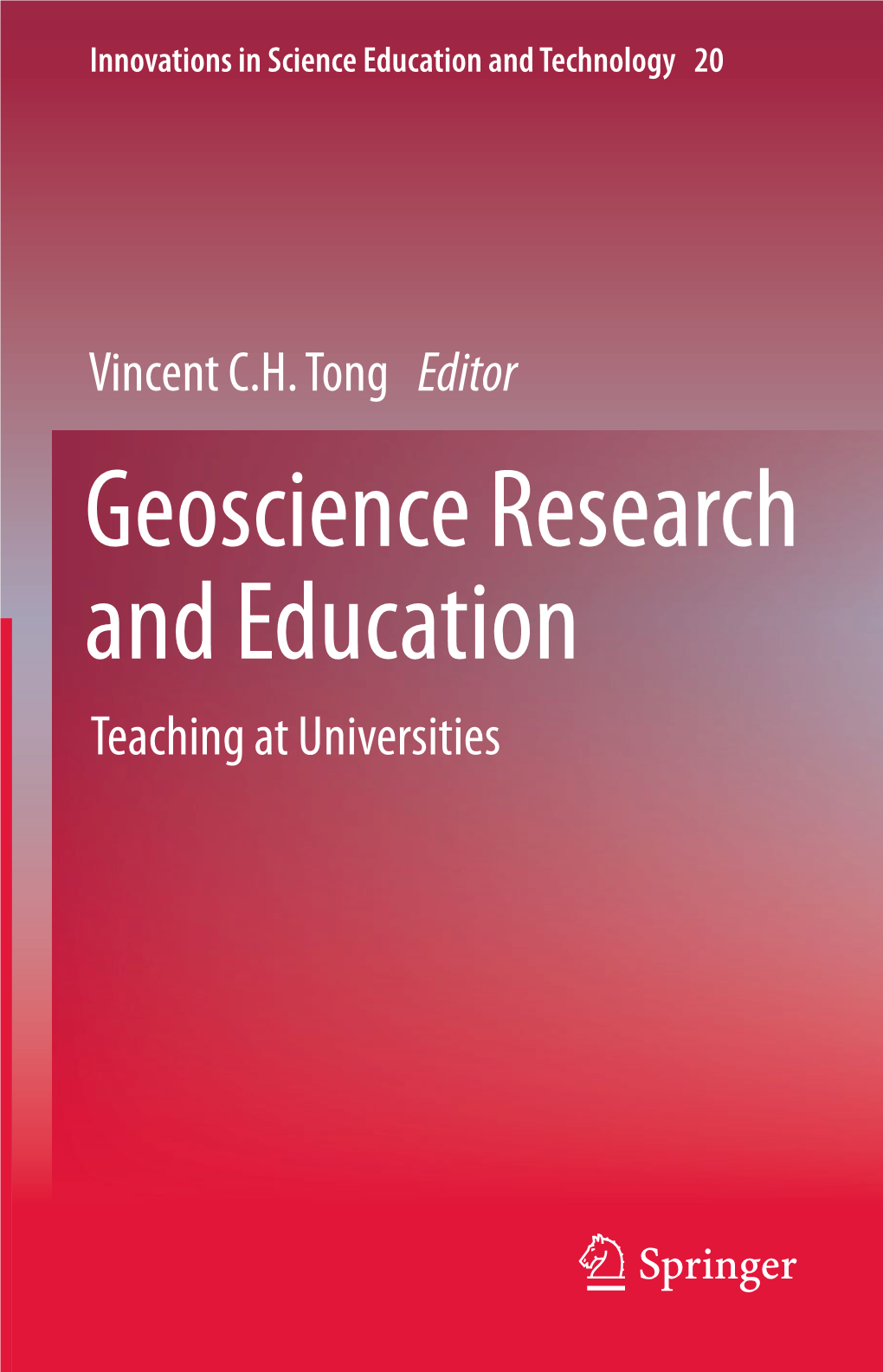 Vincent CH Tong Editor Teaching at Universities