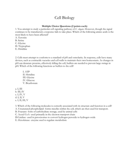 Cell Biology