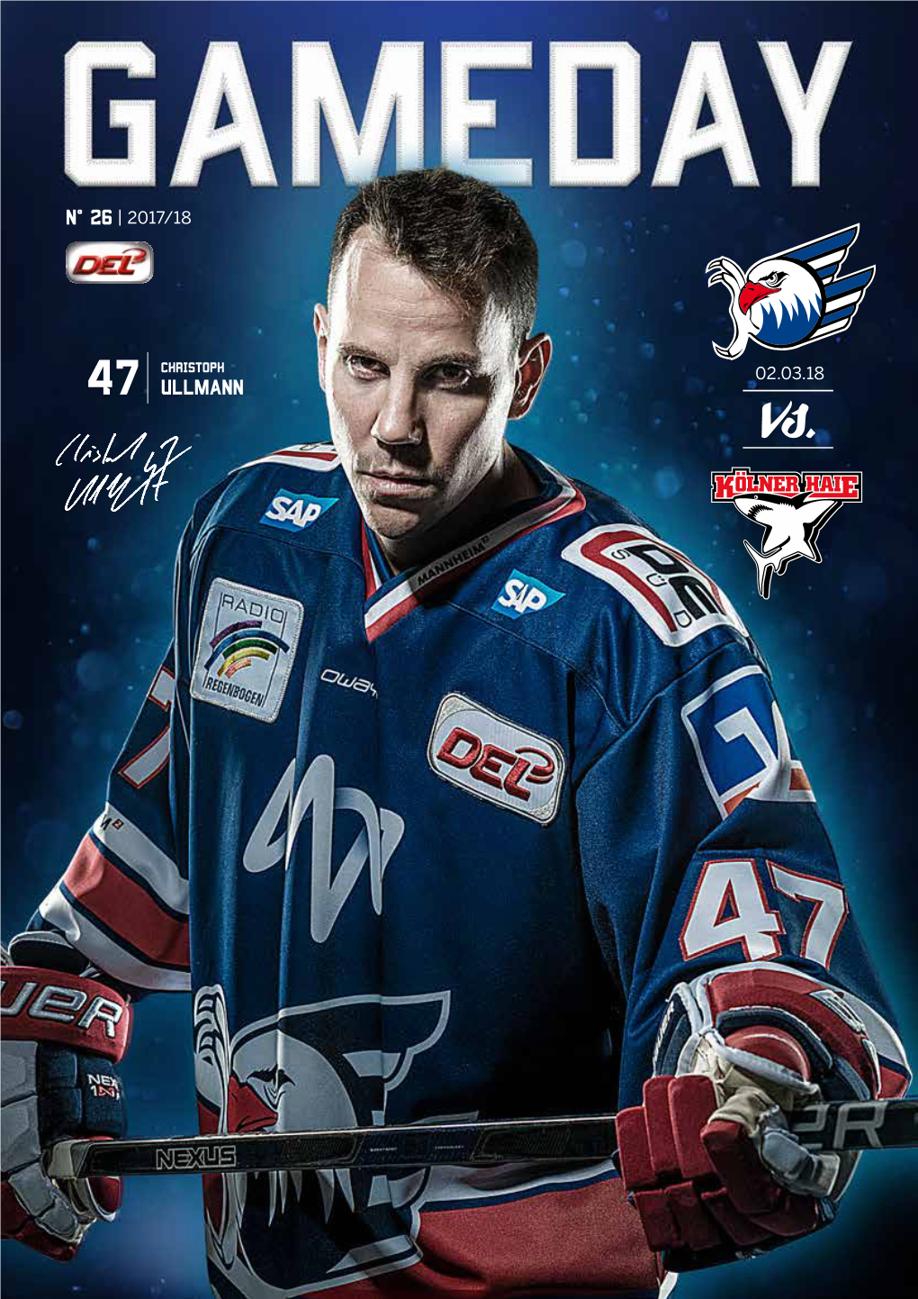 Ullmann Das Sagt ADLER MANNHEIM Der Gegner Adler Mannheim Vs