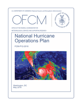 National Hurricane Operations Plan, with Change 1