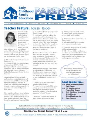 Teacher Feature: Teresa Haider