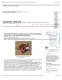 Yonkers Tribune. 6/15/15 12:46 PM