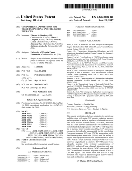 (12) United States Patent (10) Patent No.: US 9,682,078 B2 Botchwey, III Et Al