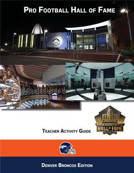 DENVER BRONCOS EDITION Denver Broncos Team History