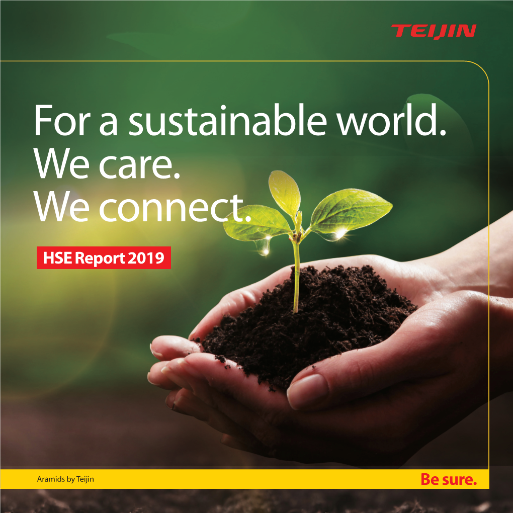 For a Sustainable World. We Care. We Connect