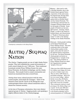 Alutiiq/ Suqpiaq Nation